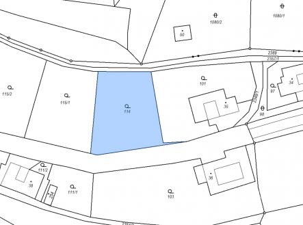 Prodej pozemku, zahrada, 1 055 m²