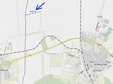 Prodej pozemku, zemědělská půda, 6 430 m²
