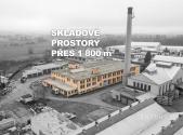 Pronájem skladovací prostor, 1 800 m²
