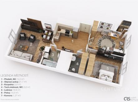 Prodej bytu, 3+1, 79 m²