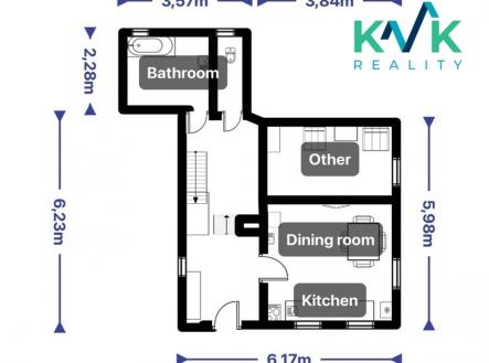 Prodej chaty/rekreačního objektu, 80 m²