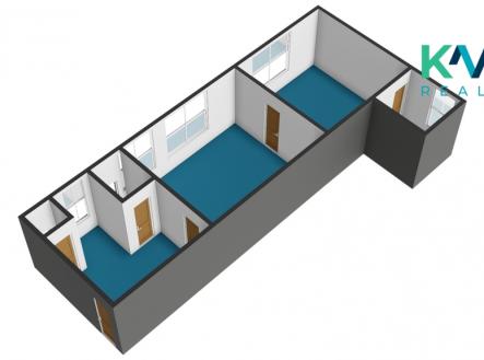 Prodej bytu, 2+1, 61 m²