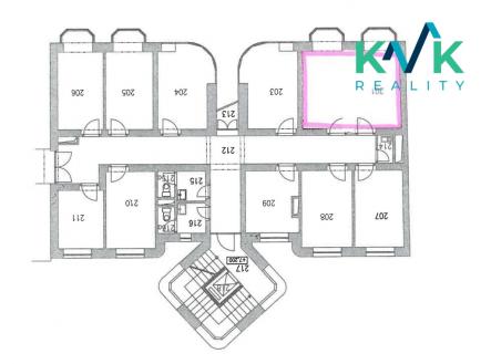 Pronájem kanceláře, 25 m²