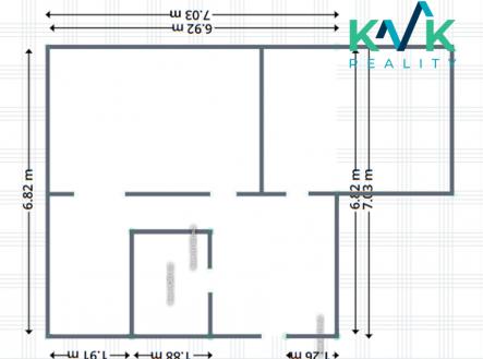 Prodej bytu, 2+1, 67 m²