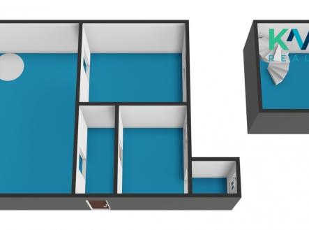 Prodej bytu, 3+kk, 75 m²
