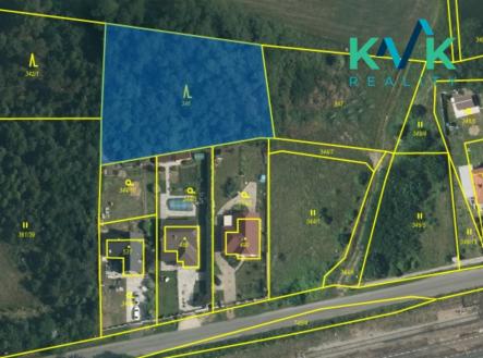 Prodej pozemku, les, 2 231 m²