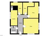 Pronájem bytu, 3+1, 76 m²