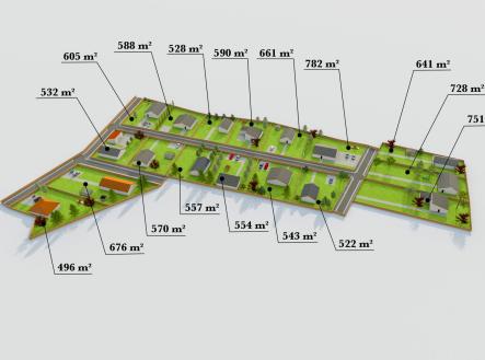 Prodej - pozemek pro bydlení, 532 m²