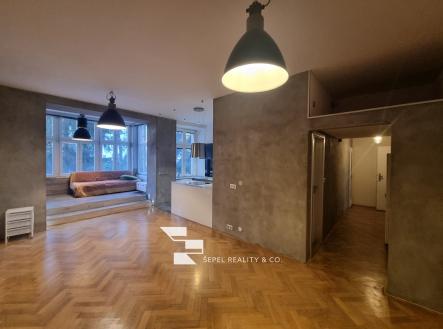 Pronájem bytu, 1+kk, 47 m²
