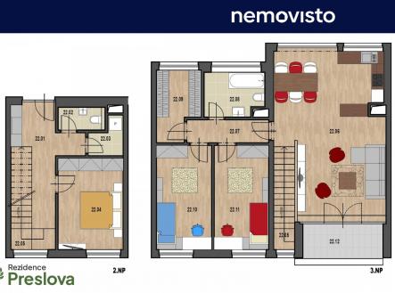 Prodej bytu, 4+kk, 127 m²