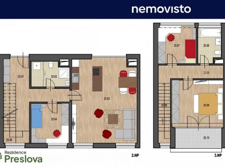 Prodej bytu, 4+kk, 119 m²