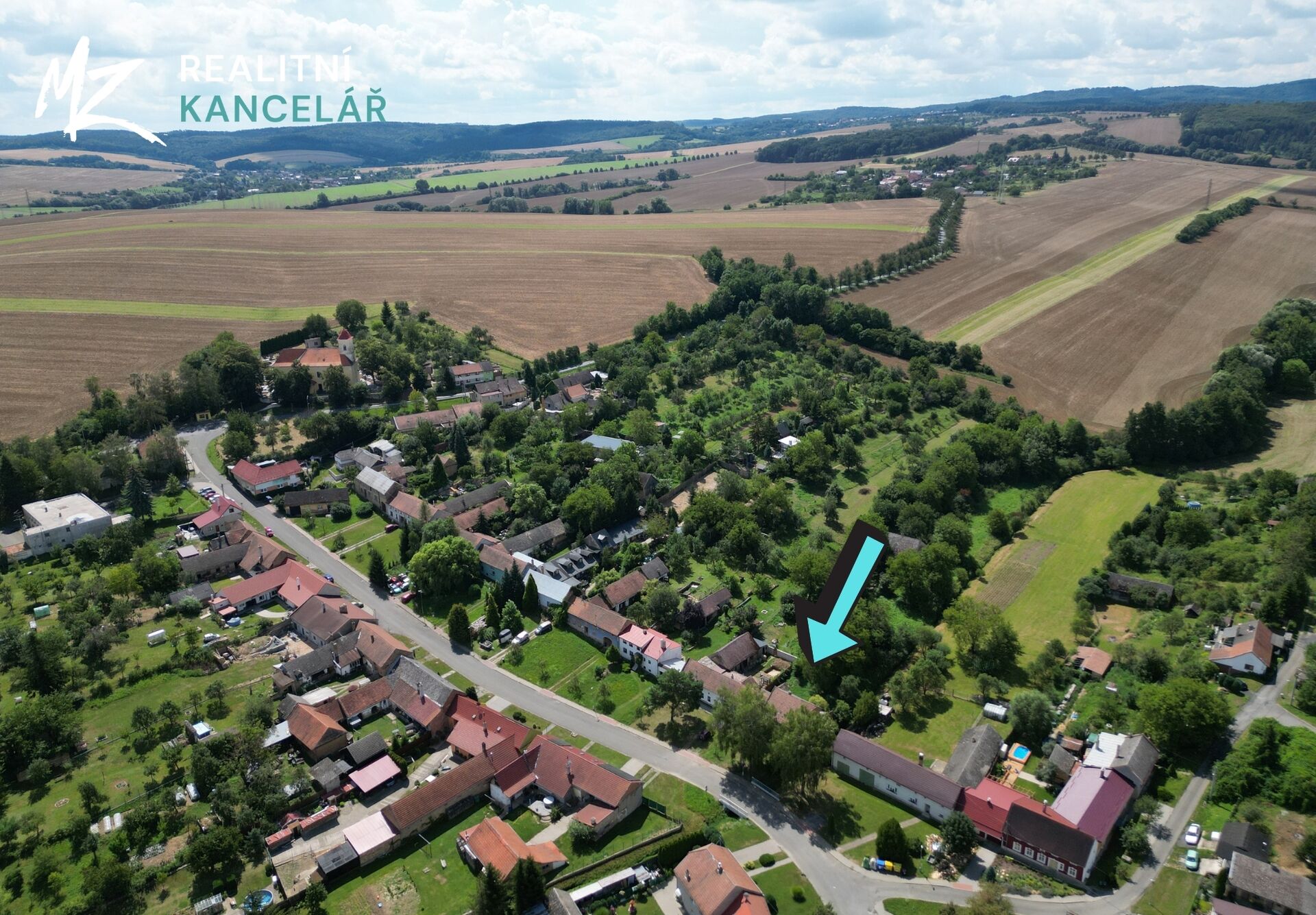 MZRK s.r.o. nabízí k prodeji usedlost se sadem a rozlehlou zahradou ve Zlámance u Kroměříže