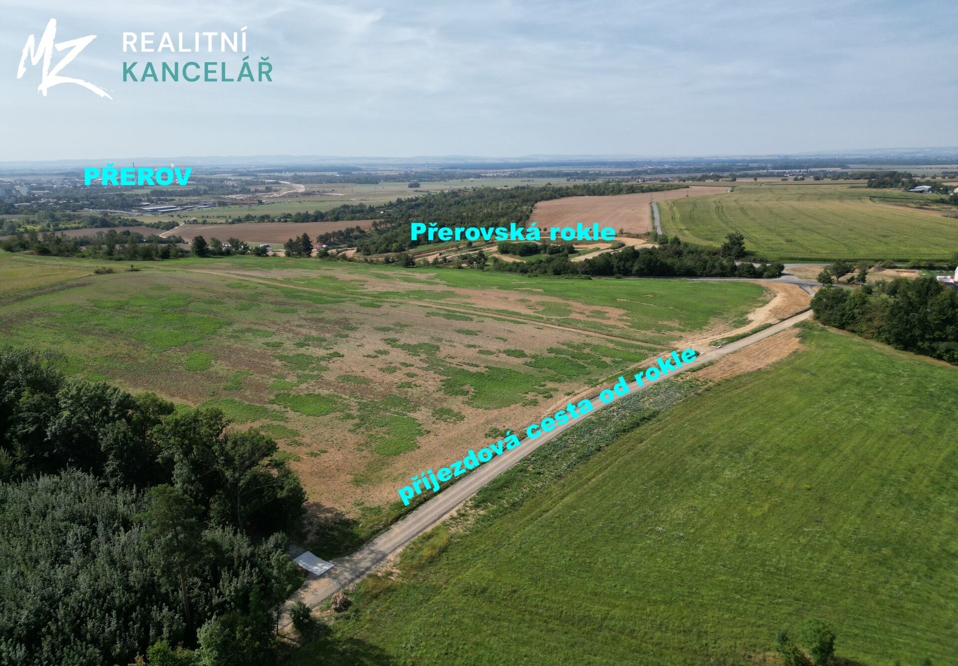 Realitní kancelář MZRK s.r.o. nabízí na prodej zahradu (stav.místo) o výměře 1 512 m² v obci Vinary