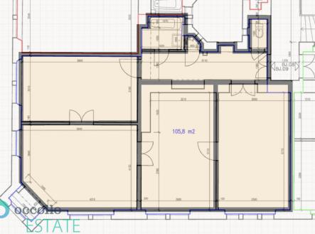 Prodej bytu, 3+1, 105 m²