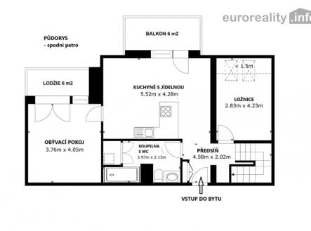 Prodej bytu, 4+kk, 101 m²