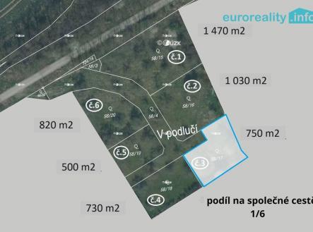 Prodej - pozemek pro bydlení, 750 m²