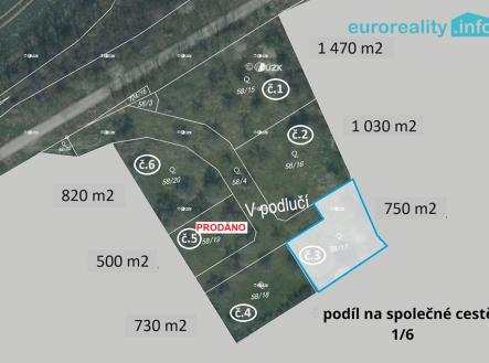 Prodej - pozemek pro bydlení, 750 m²