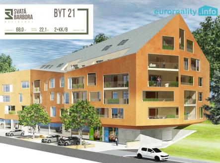 Prodej bytu, 2+kk, 68 m²