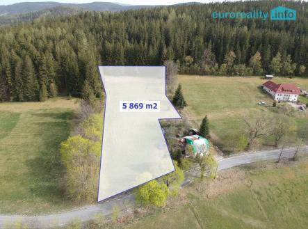 Prodej pozemku, trvalý travní porost, 5 869 m²