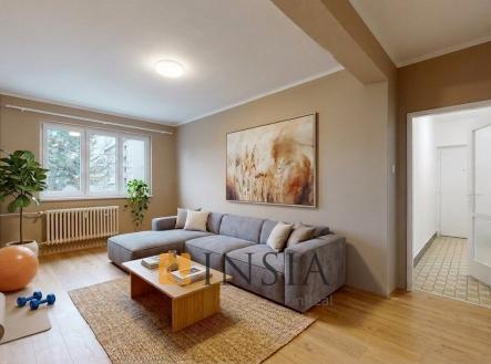Prodej bytu, 2+1, 53 m²