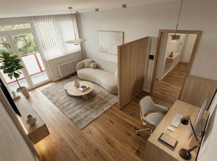 Prodej bytu, 2+1, 57 m²