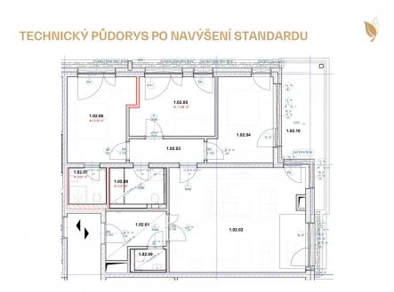 Prodej bytu, 4+kk, 101 m²