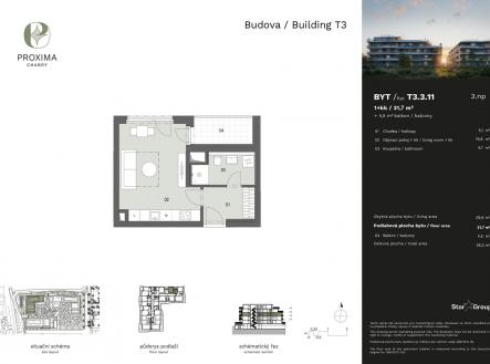 Prodej bytu, 1+kk, 31 m²
