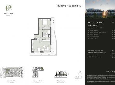 Prodej bytu, 2+kk, 57 m²