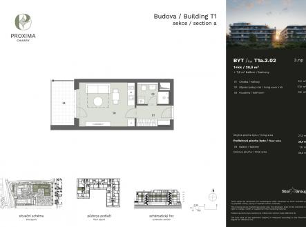 Prodej bytu, 1+kk, 28 m²