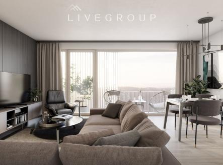 Prodej bytu, 1+kk, 54 m²