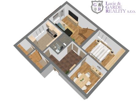 Prodej bytu, 5+1, 135 m²