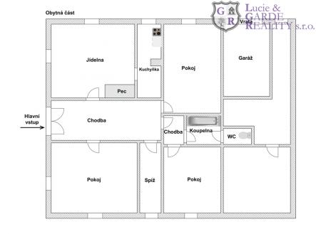 Prodej domu/vily, 175 m²