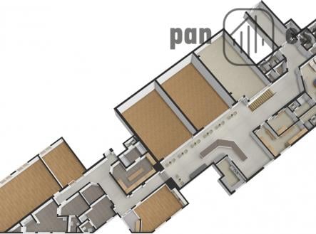 Prodej - obchodní prostor, 934 m²