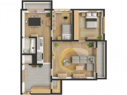 Prodej bytu, 3+1, 90 m²