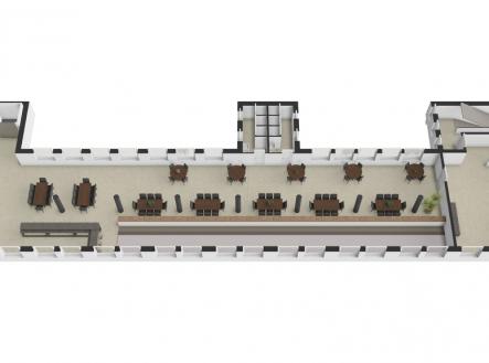 Pronájem kanceláře, 58 m²