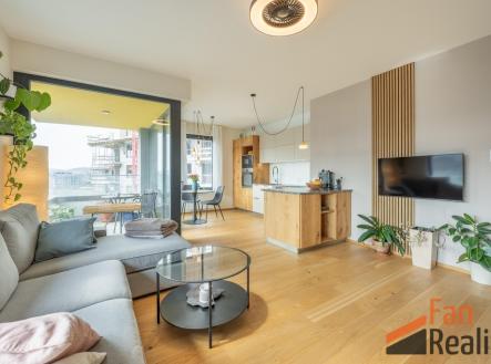 Pronájem bytu, 2+kk, 14 300 m²