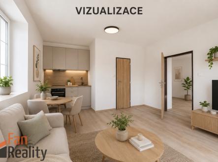Prodej bytu, 2+kk, 47 m²