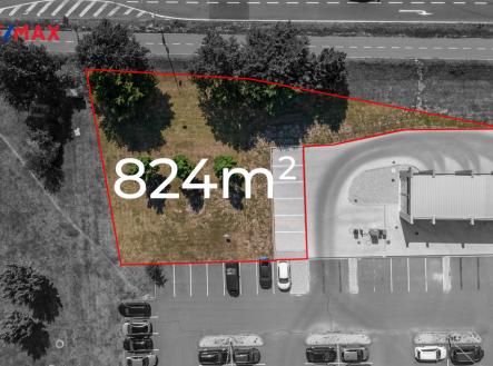 Prodej pozemku pro komerční výstavbu, 824 m²