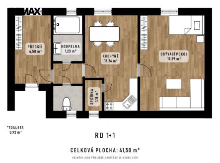 Pronájem domu/vily, 42 m²