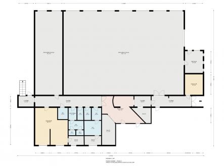 Pronájem komerčního objektu, sklad, 578 m²