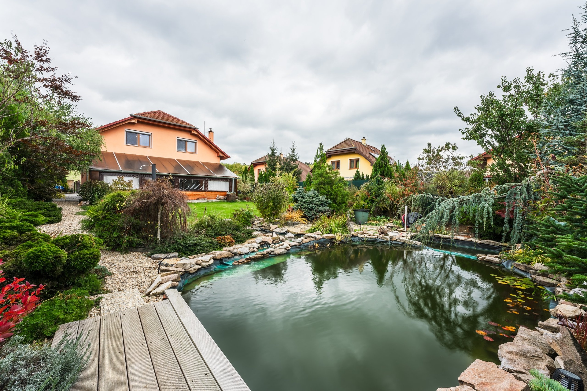 Heršpice pohled ze zahrady (2)