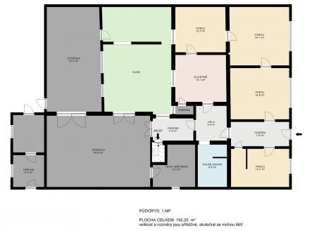 Prodej domu/vily, 107 m²