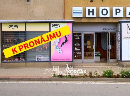 Pronájem obchodního prostoru 90 m², Blansko