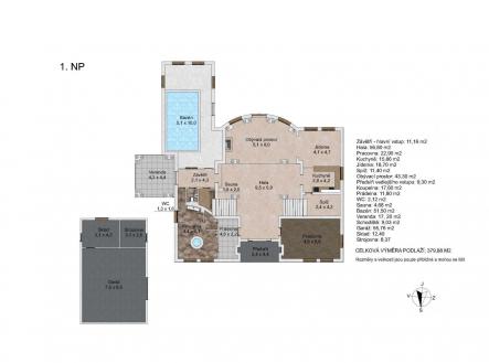 Prodej domu/vily, 697 m²