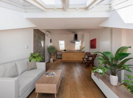 Prodej bytu, 1+kk, 46 m²