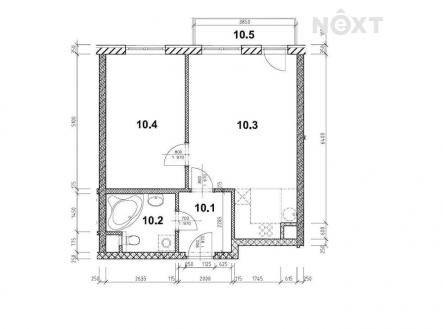Prodej bytu, 2+kk, 55 m²