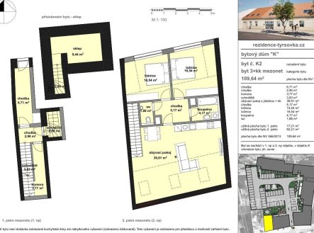 Prodej bytu, atypický, 110 m²