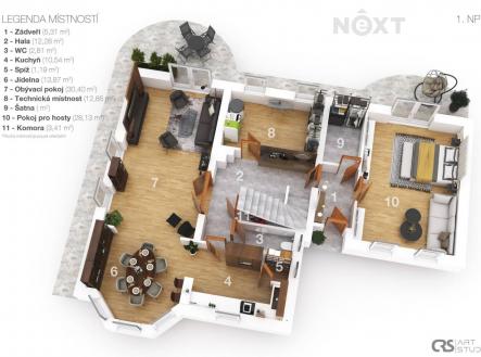 Prodej domu/vily, 252 m²