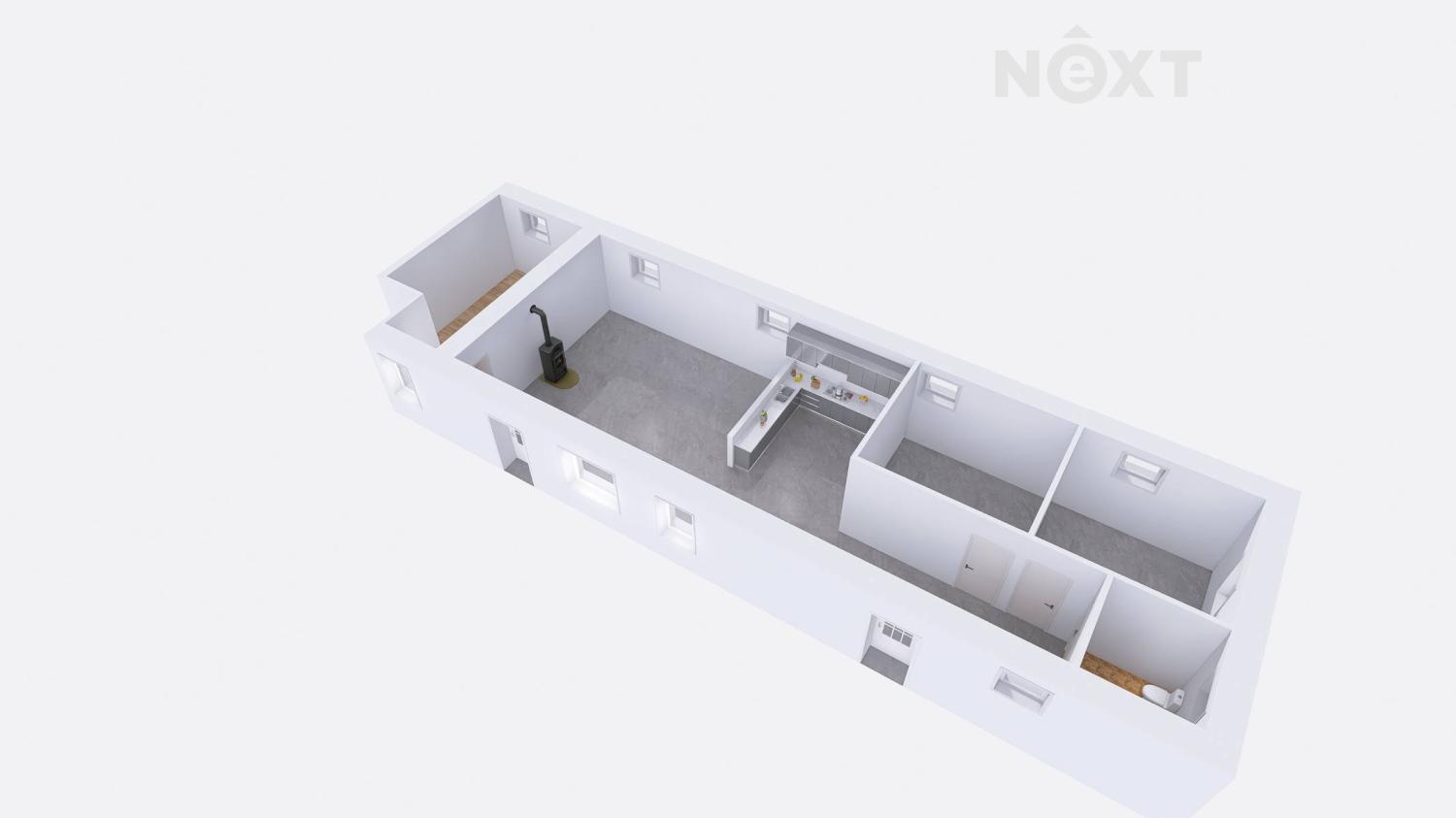 Pronájem byt 4+kk, 120㎡