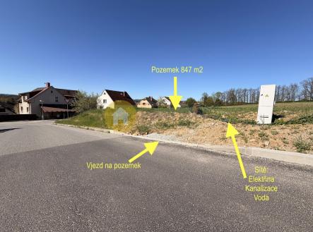 Prodej pozemku pro bydlení, 847 m²